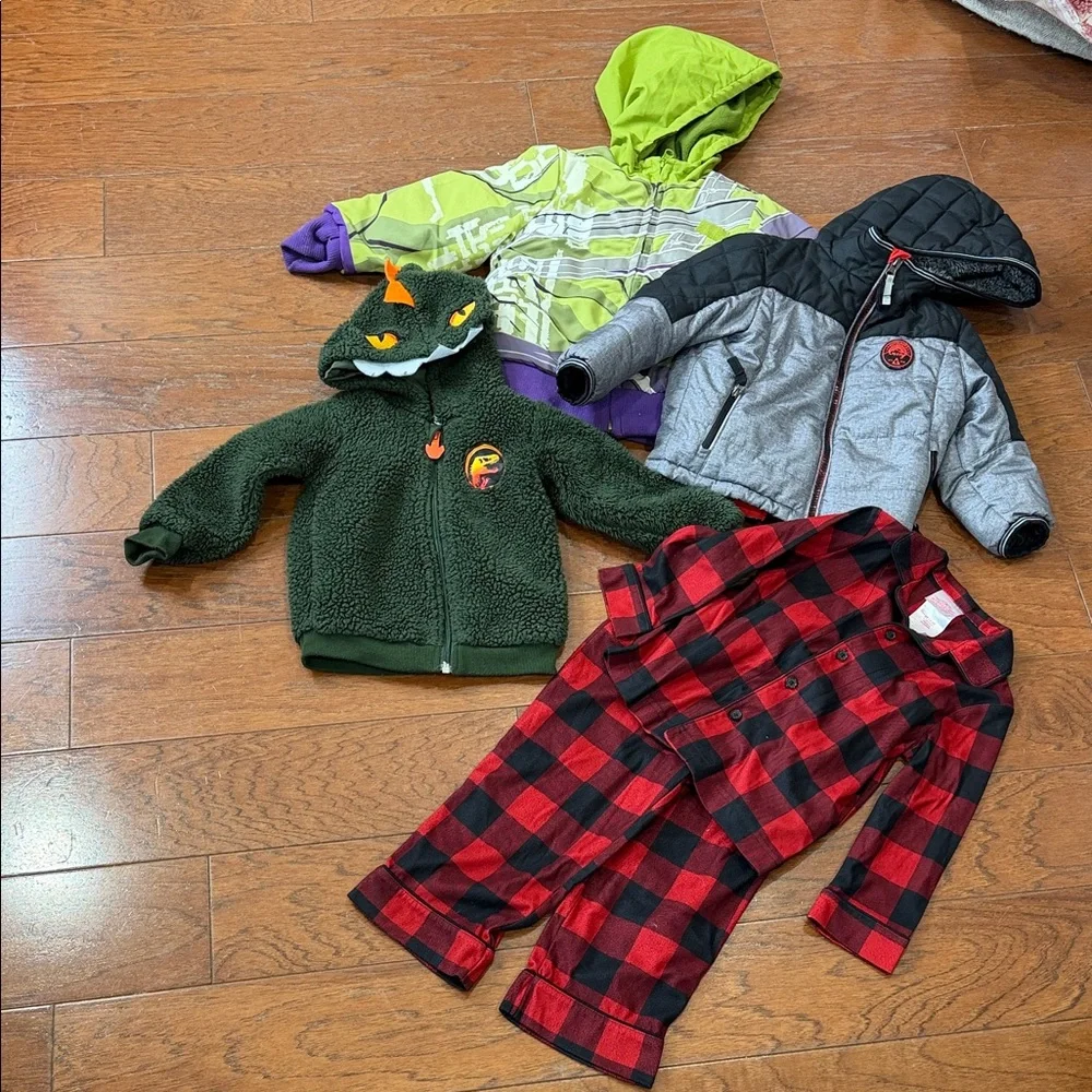 Kids' Bundle Jackets & Pajamas Size 2T